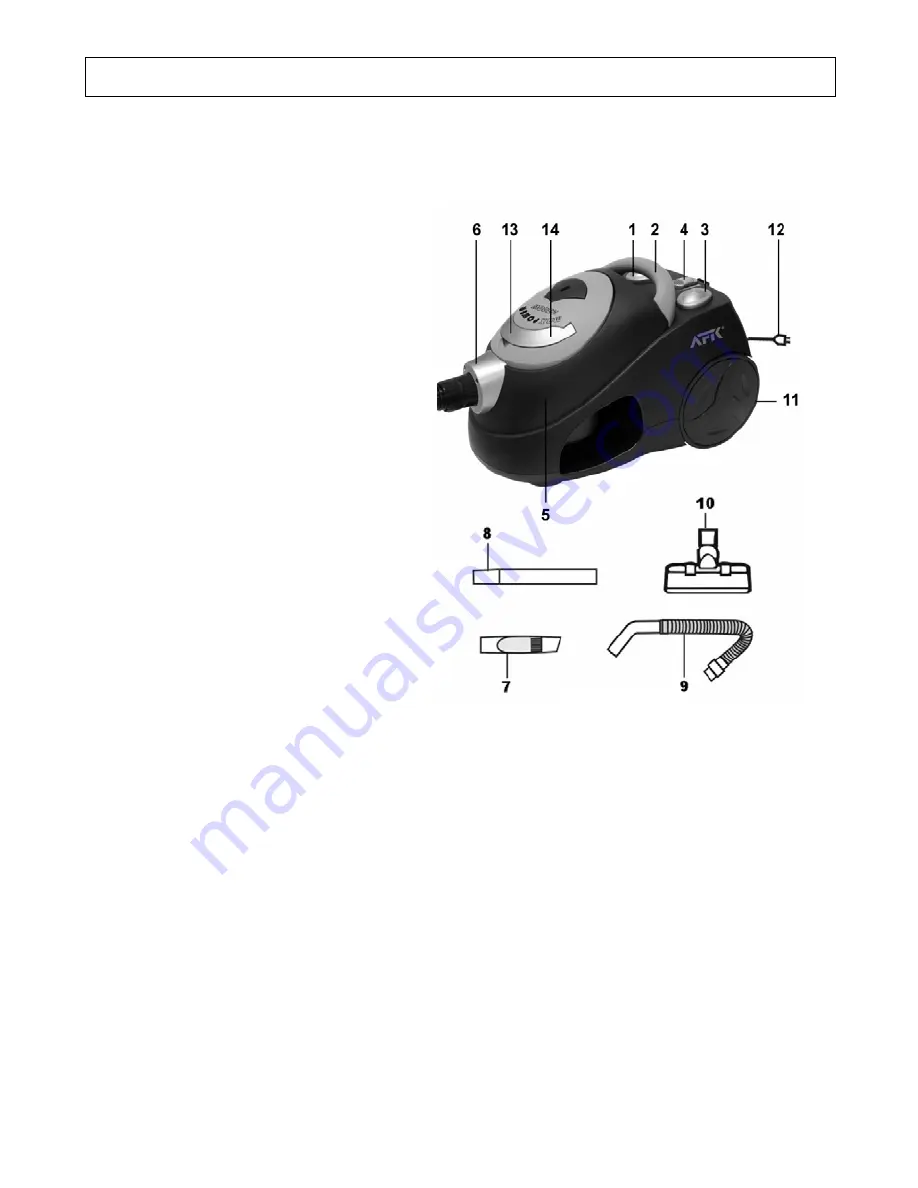 AFK BSC-2300W.4 Instructions For Use Manual Download Page 2