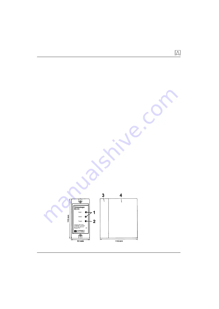 Afriso EURO-INDEX RG 210 Instruction Manual Download Page 6