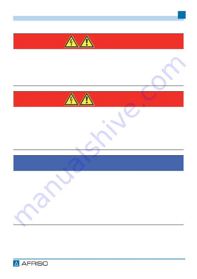 AFRISO 312.011.15 Operating Instructions Manual Download Page 141