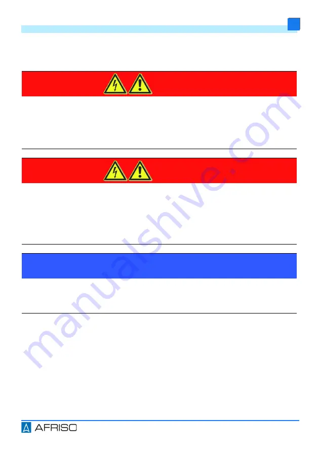 AFRISO 78110 Operating Instructions Manual Download Page 32