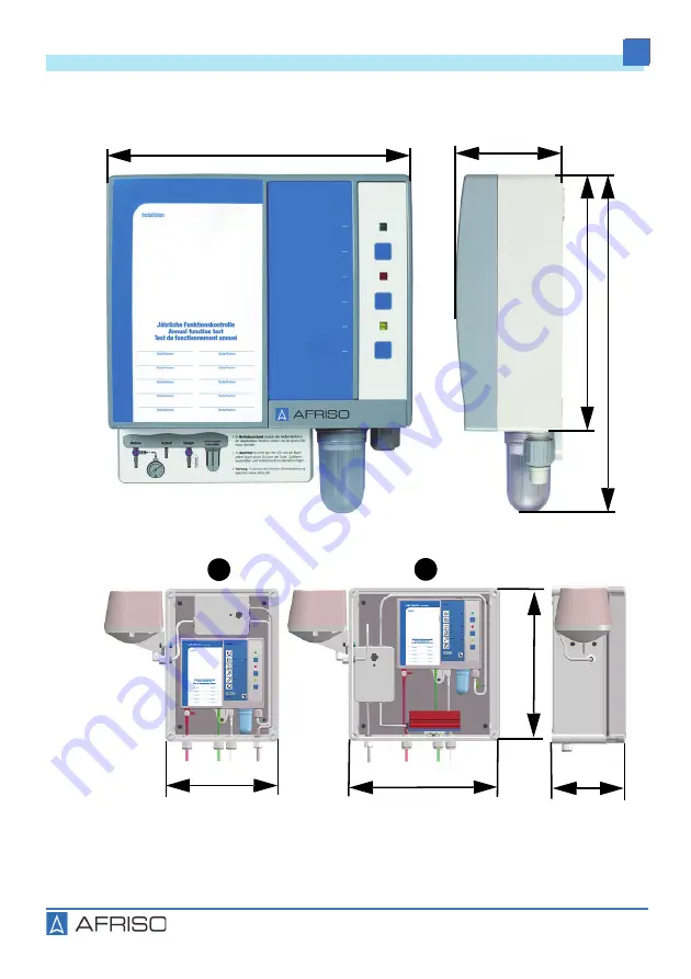 AFRISO Eurovac HV Operating Instructions Manual Download Page 183