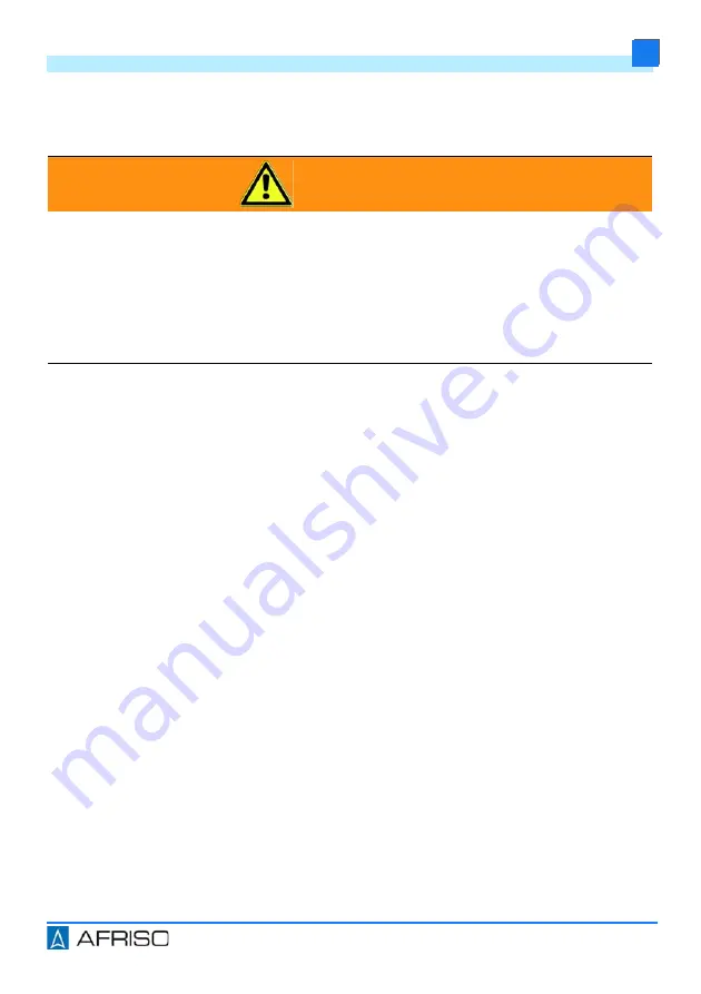 AFRISO LAS 230 Operating Instructions Manual Download Page 18