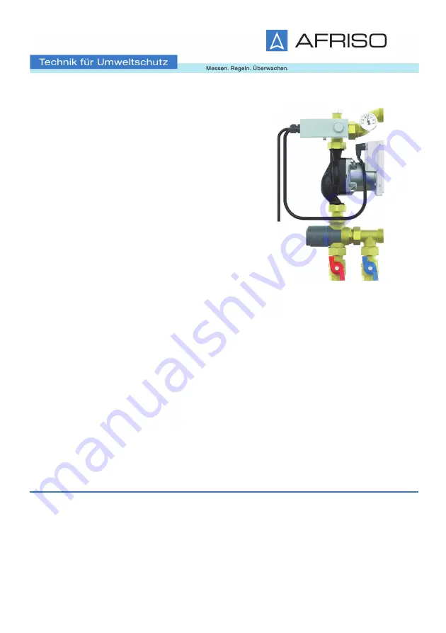 AFRISO PrimoTherm Floor 130 Operating Instructions Manual Download Page 1