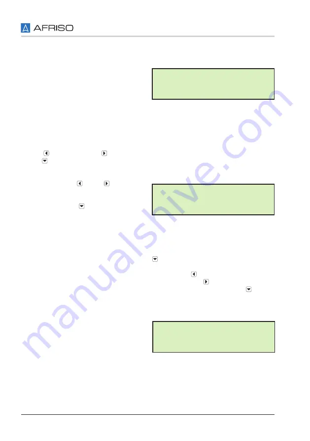 AFRISO WGA 01 D User Manual Download Page 10