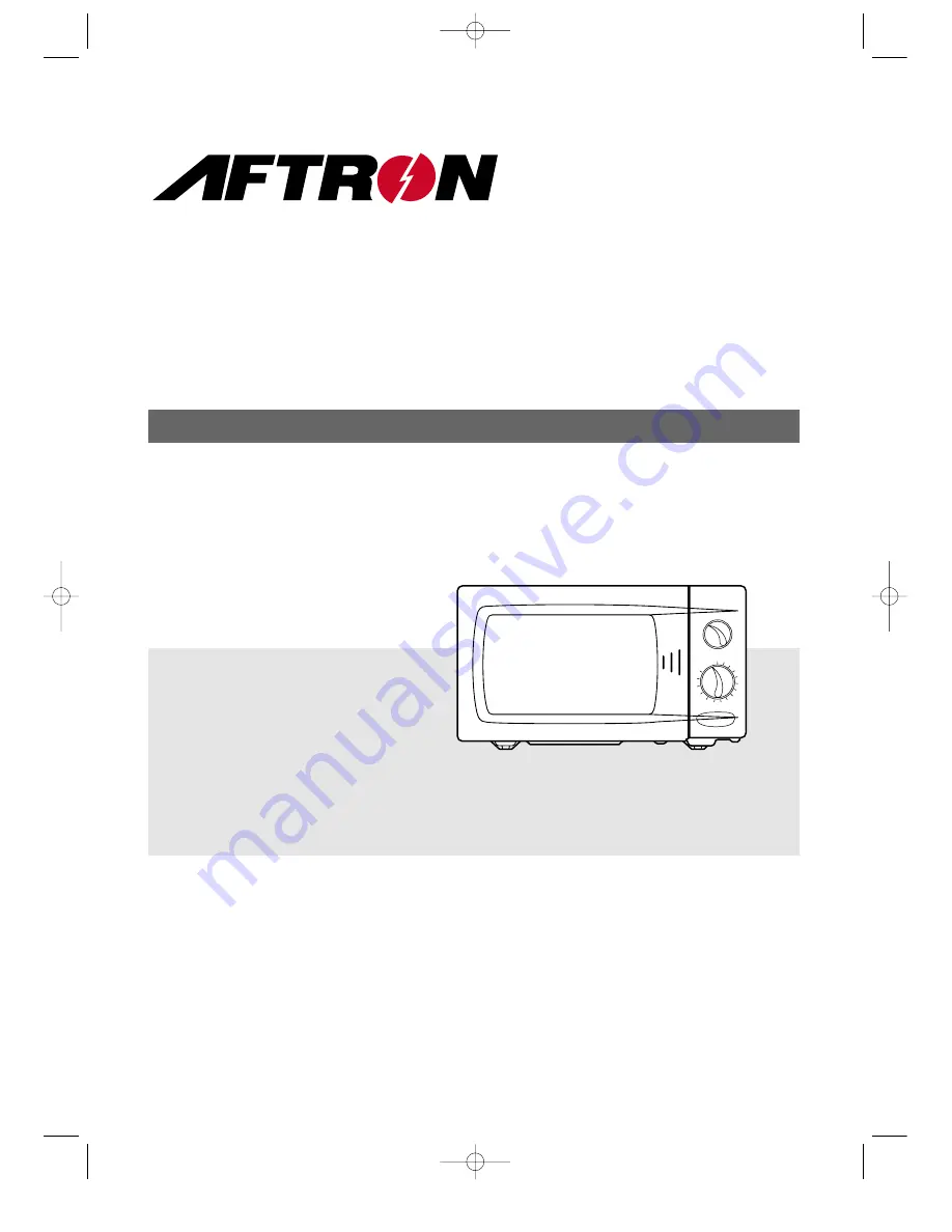 Aftron AFMW200M Operating Instructions Manual Download Page 1