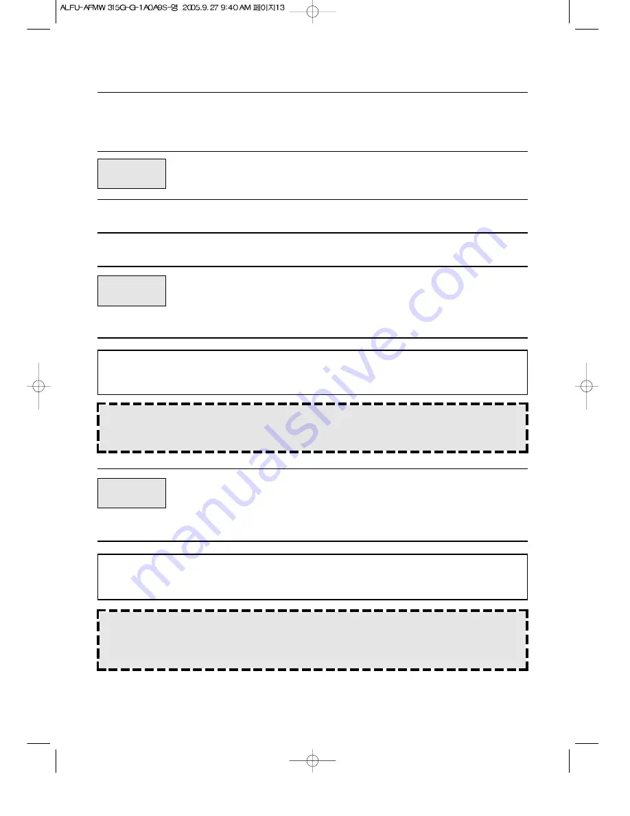 Aftron AFMW315G Operating Instructions Manual Download Page 14