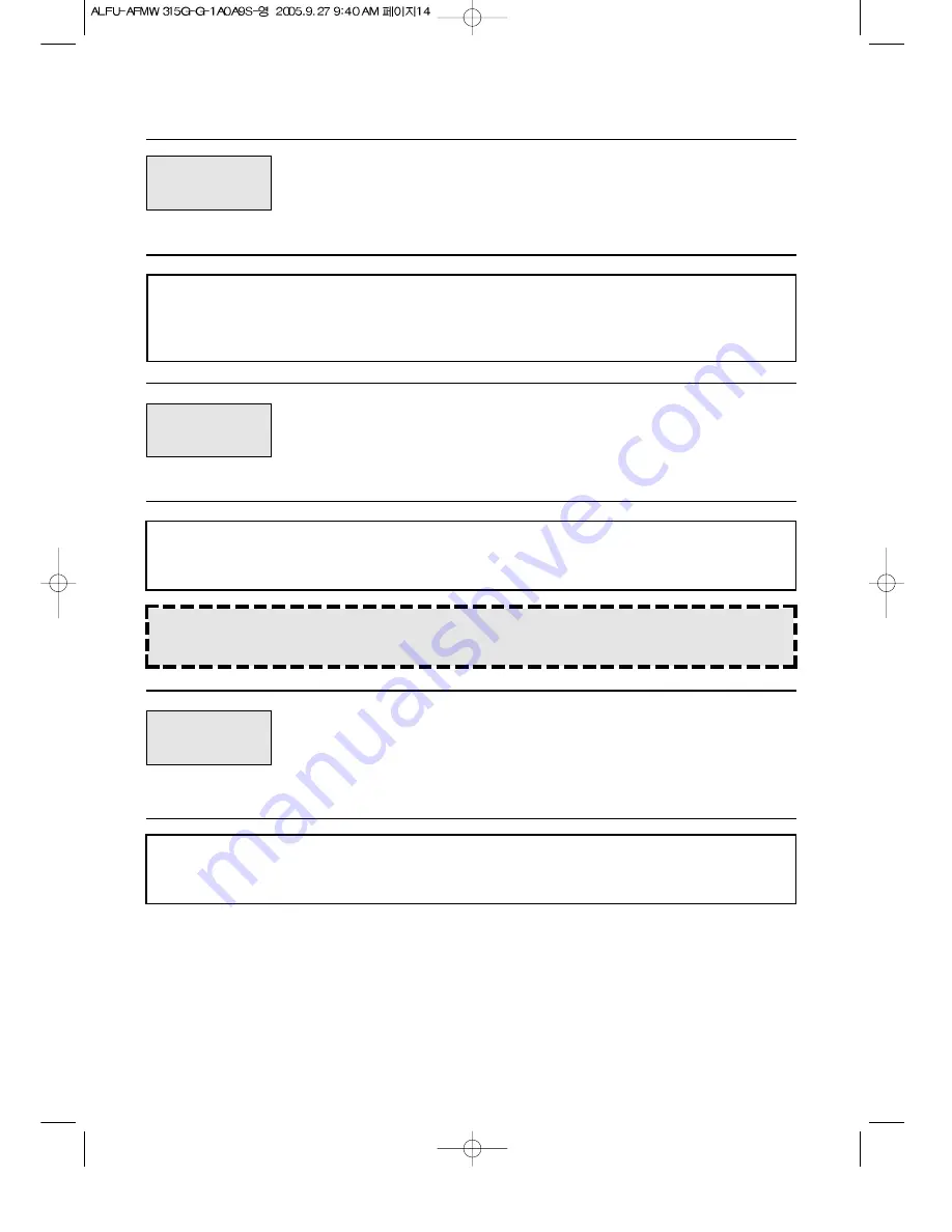 Aftron AFMW315G Operating Instructions Manual Download Page 15