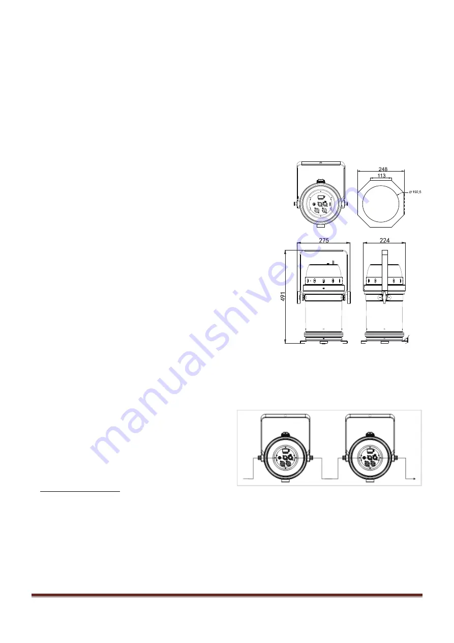 afx light 16-2800 Instruction Manual Download Page 10