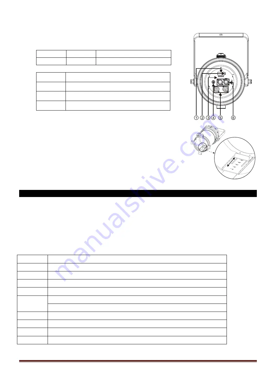 afx light 16-2800 Instruction Manual Download Page 11