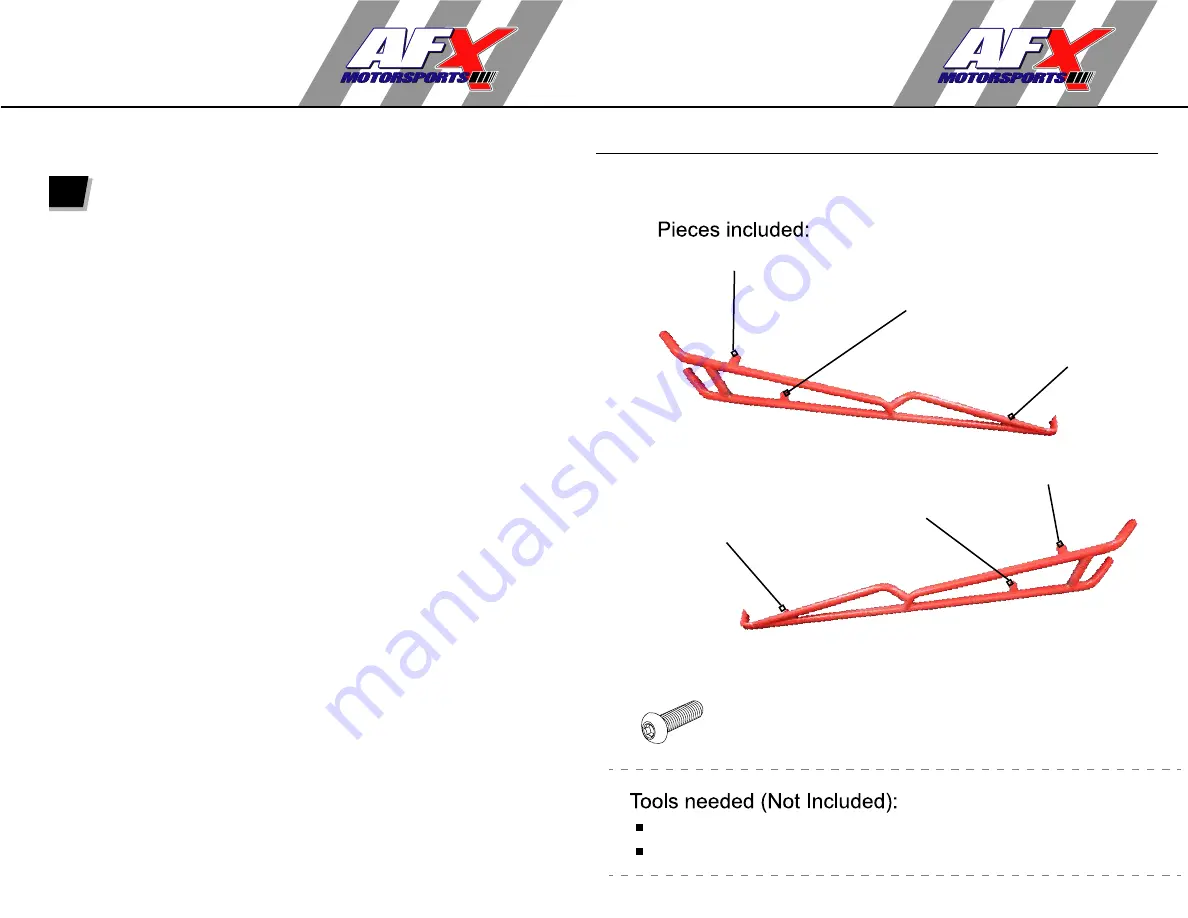 AFX CAN AM MAVERICK
 X3 MAX PRO032 Installation Manual Download Page 3