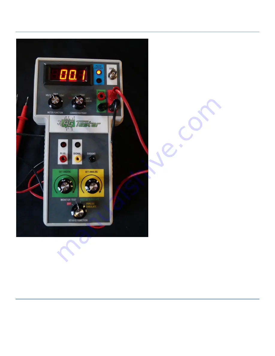 Ag-Tester HT101S Reference Manual Download Page 1