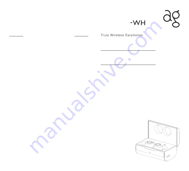 AG TWS04K Manual Download Page 2