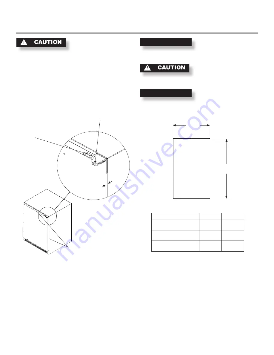 AGA marvel 30ARM Installation, Operation And Maintenance Instructions Download Page 17