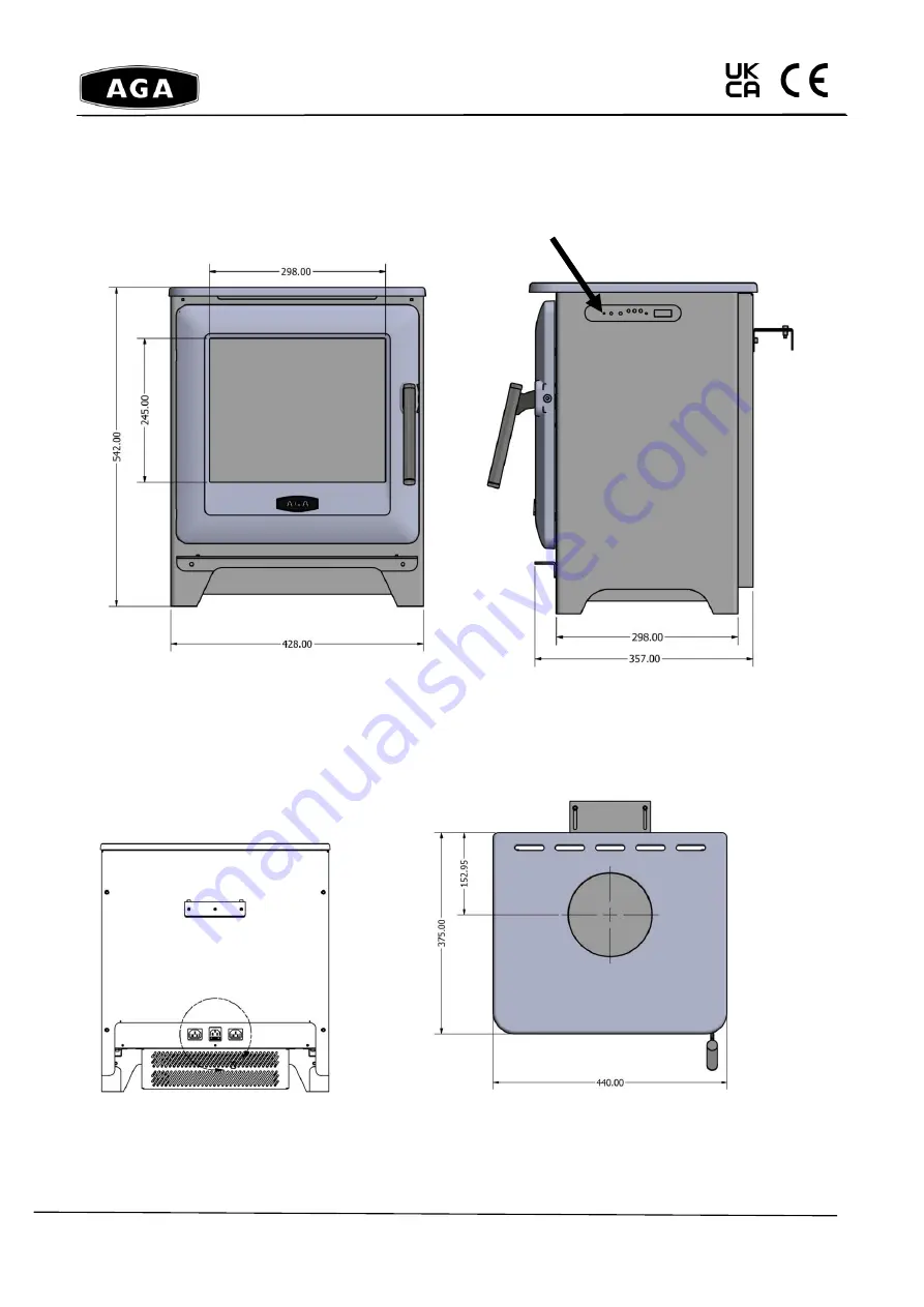 AGA ELLESMERE STANDARD Installation & Operating Manual Download Page 7