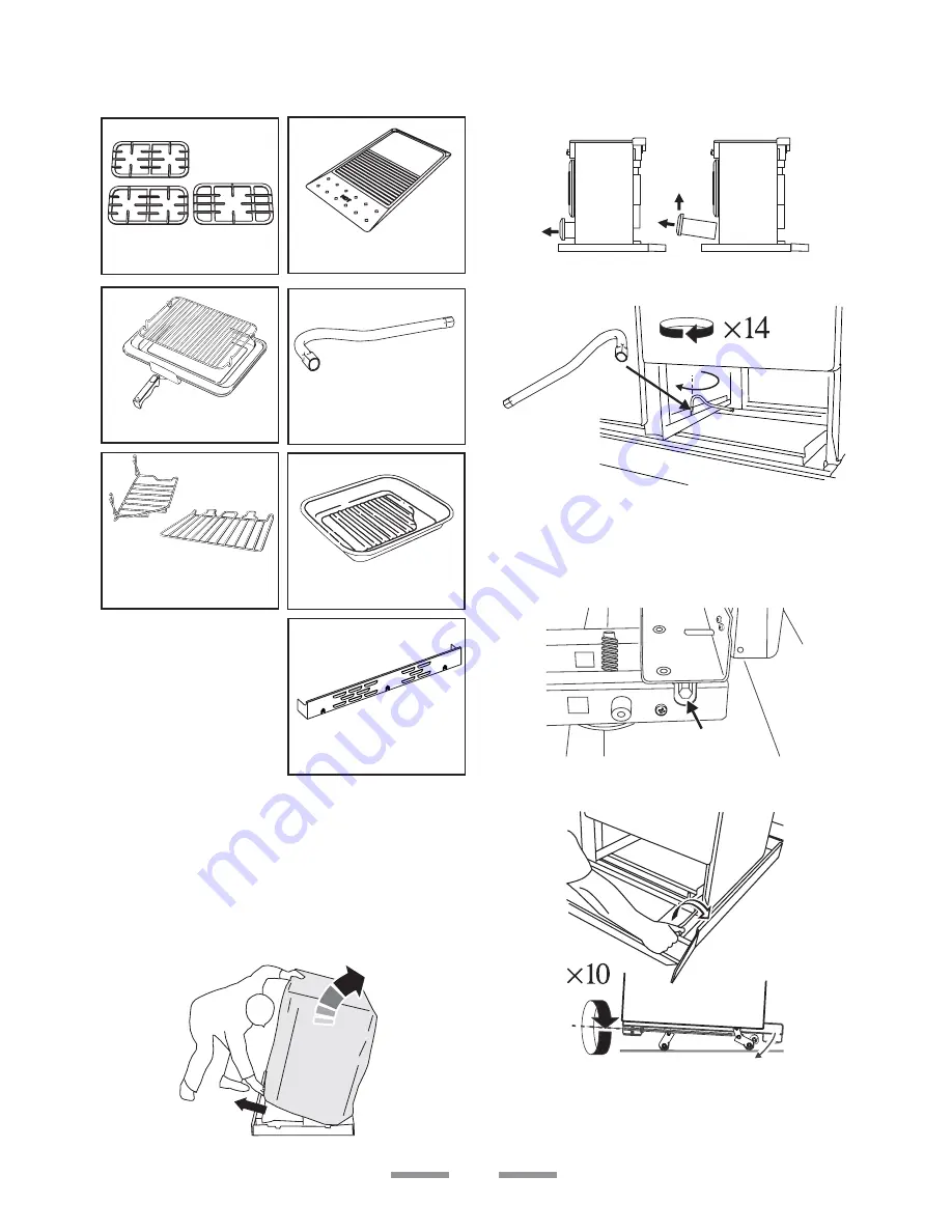 AGA legacy 110 Dual Fuel Range User'S Manual And Installation Instructions Download Page 27