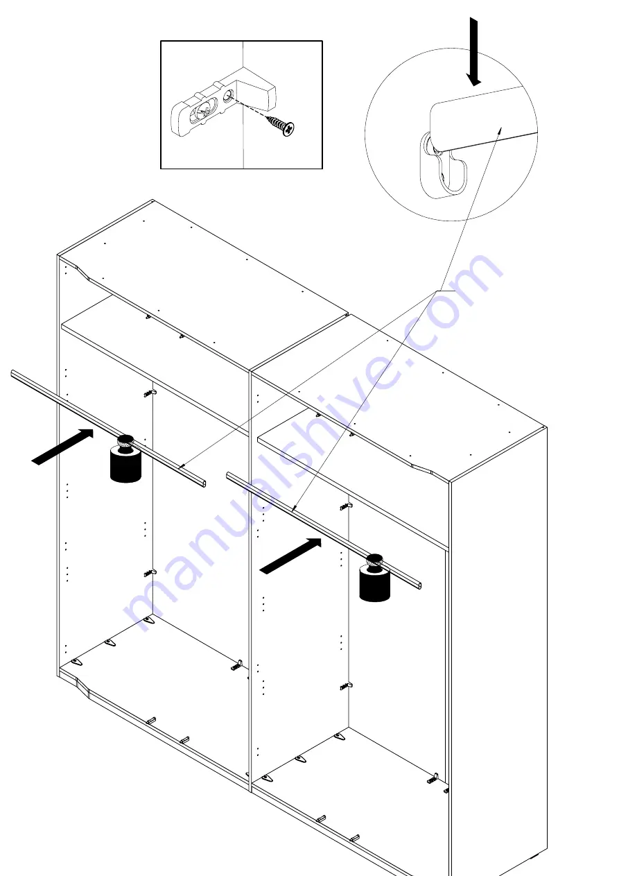 Agata Meble RDNS941B Assembling Instruction Download Page 28