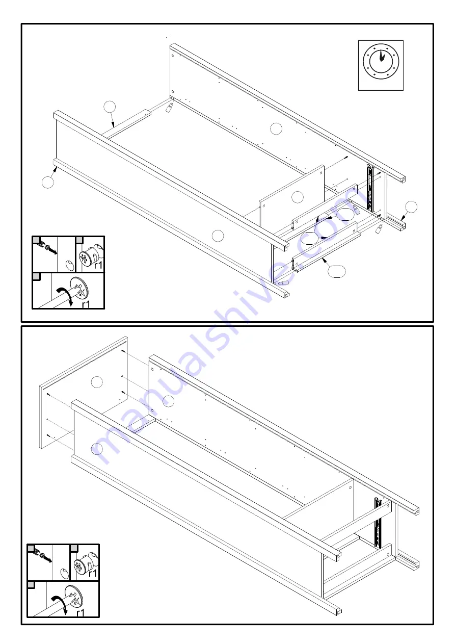 agatameble LOFT B156-REG1D1S Assembly Instructions Manual Download Page 6