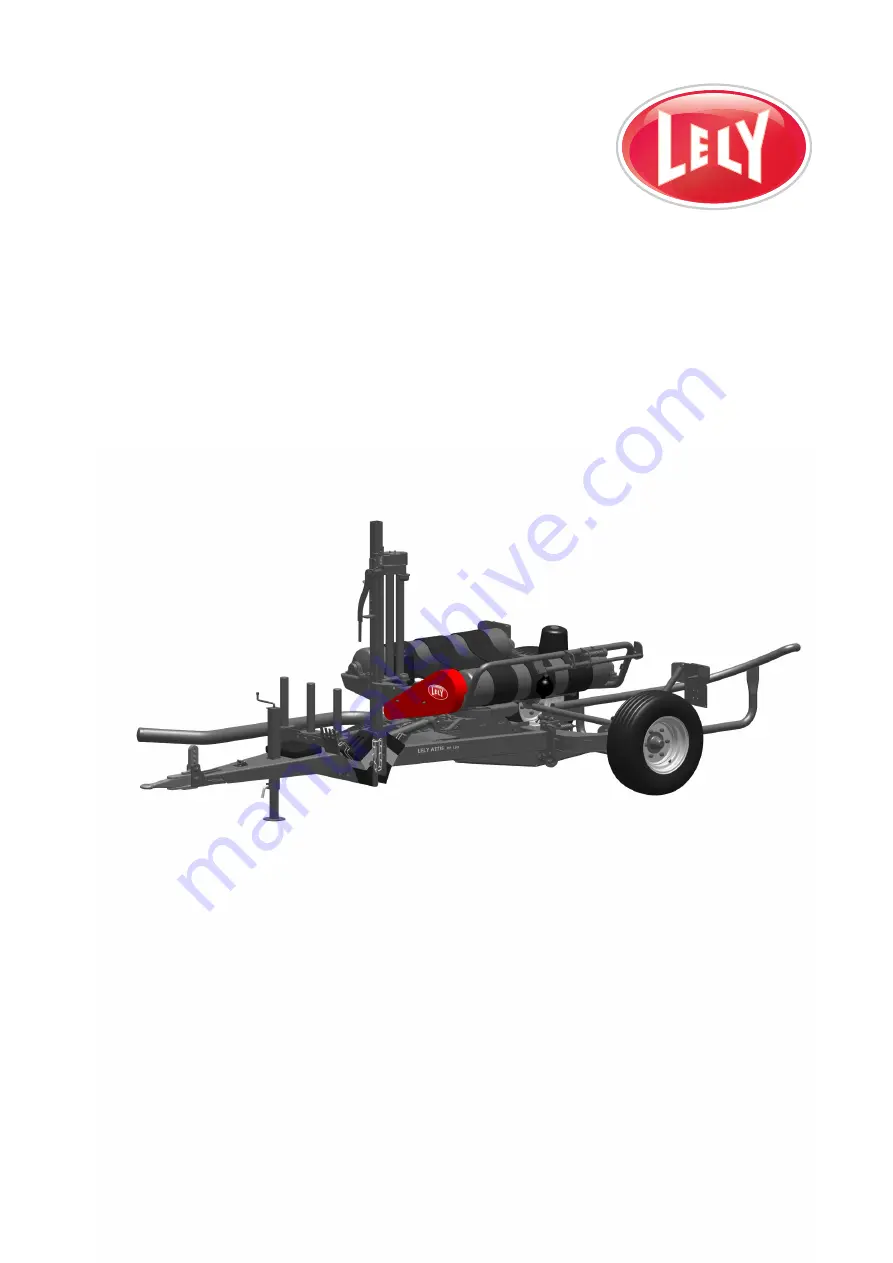 AGCO LELY ATTIS PT 130 Operator'S Manual Download Page 1