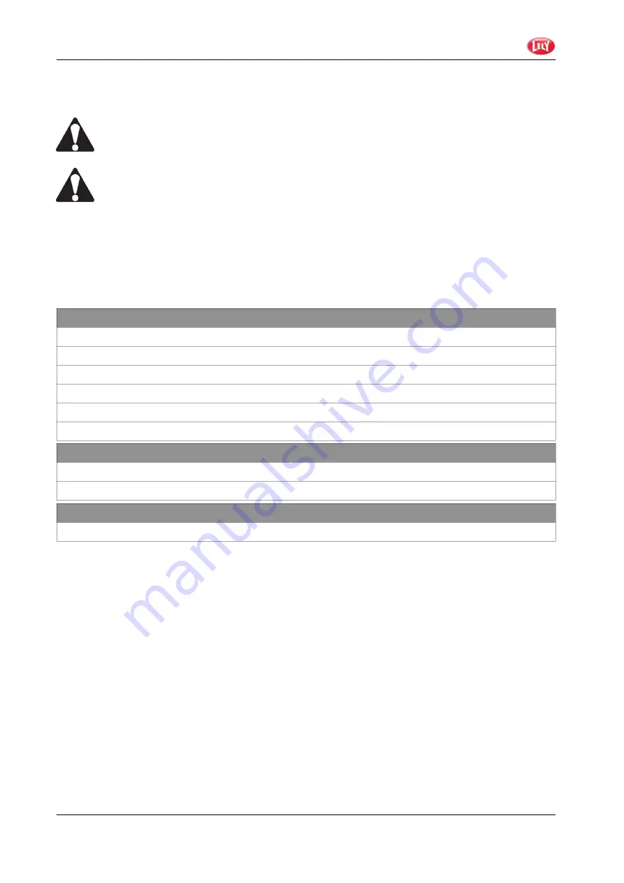 AGCO LELY ATTIS PT 130 Operator'S Manual Download Page 64