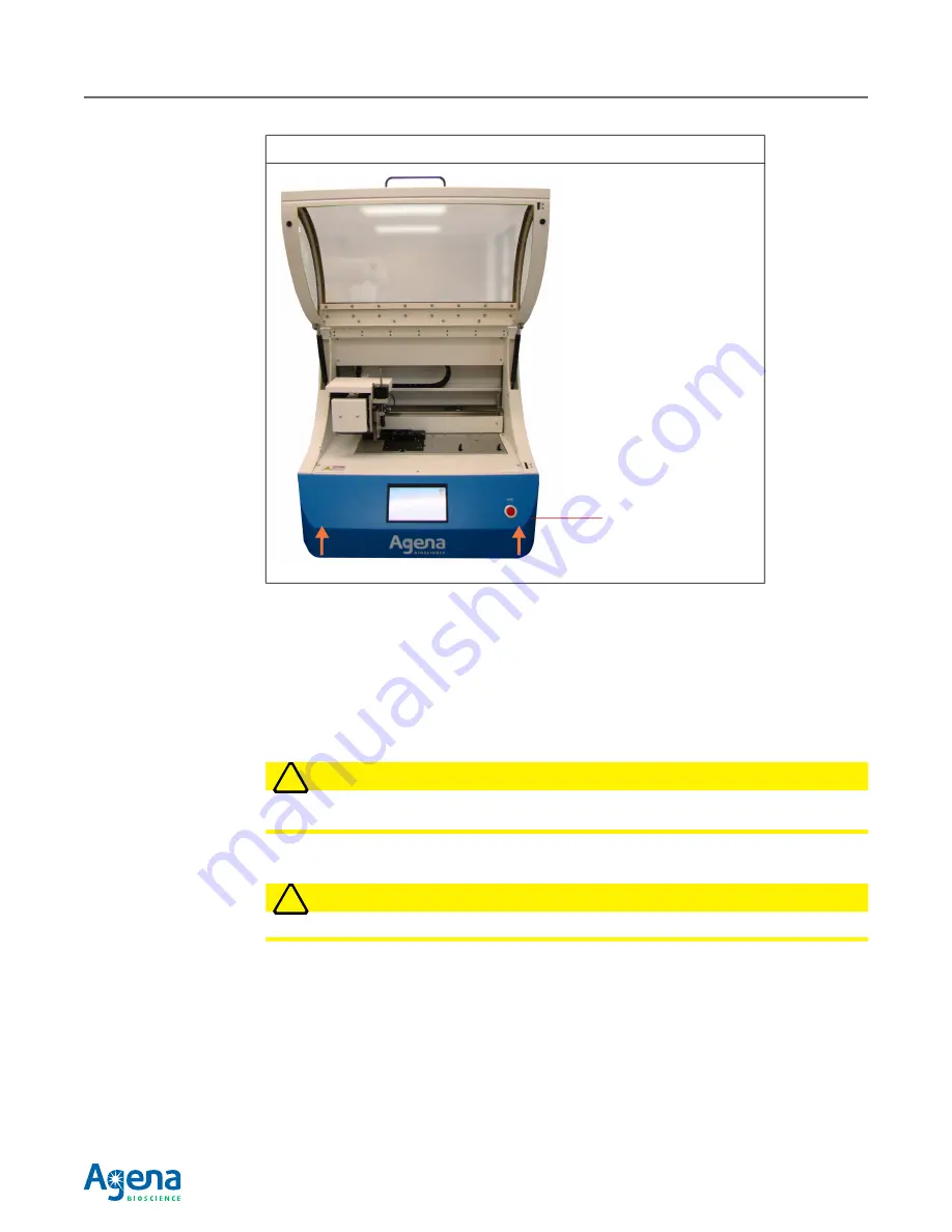 Agena BIOSCIENCE MassARRAY Nanodispenser RS1000 User Manual Download Page 13