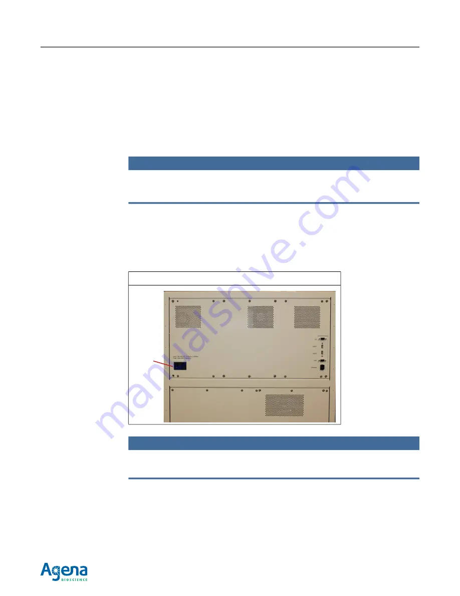 Agena BIOSCIENCE MassARRAY Nanodispenser RS1000 Скачать руководство пользователя страница 24