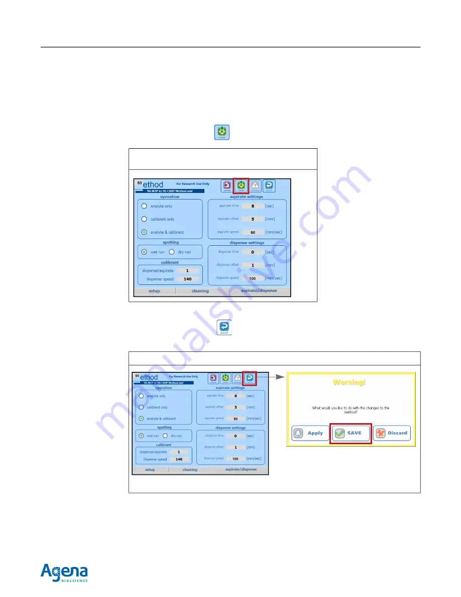 Agena BIOSCIENCE MassARRAY Nanodispenser RS1000 User Manual Download Page 74