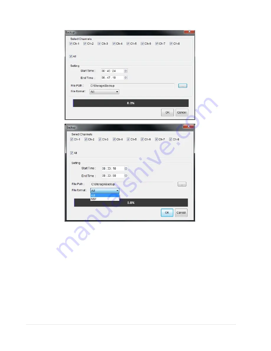 AGI Security SYS-HD0460A Operation Manual Download Page 58