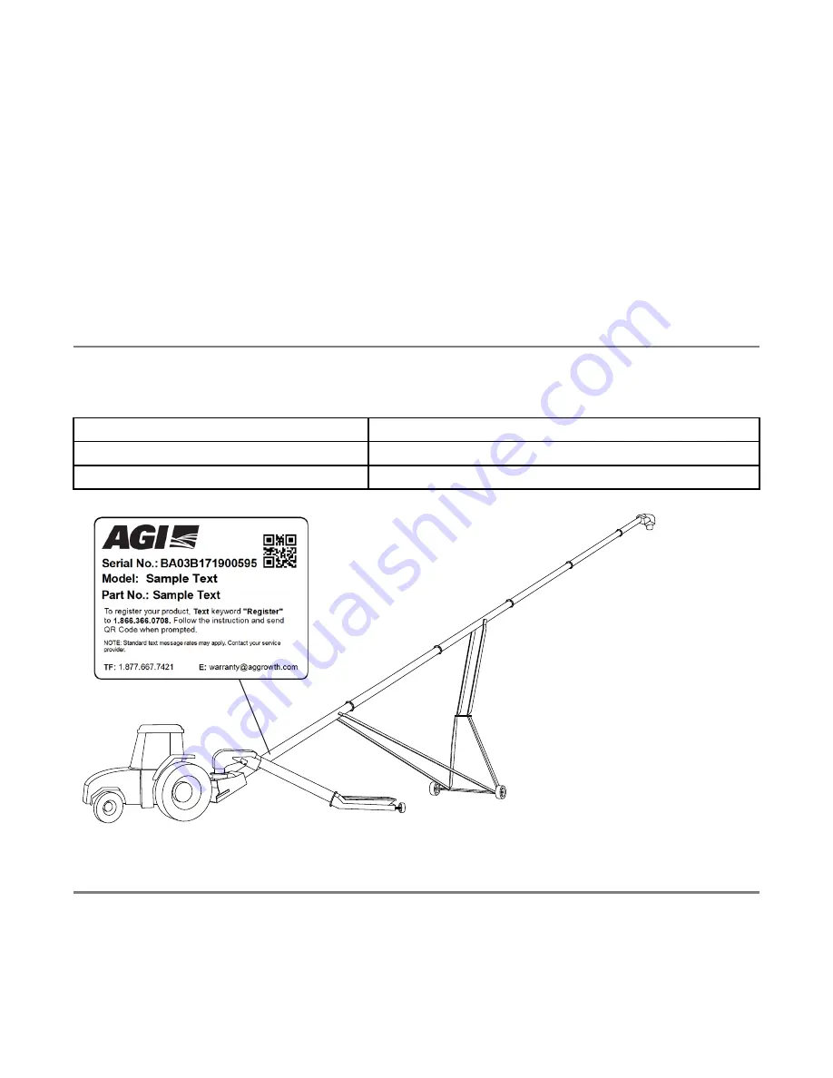 AGI Batco 1500 SA Series Скачать руководство пользователя страница 5