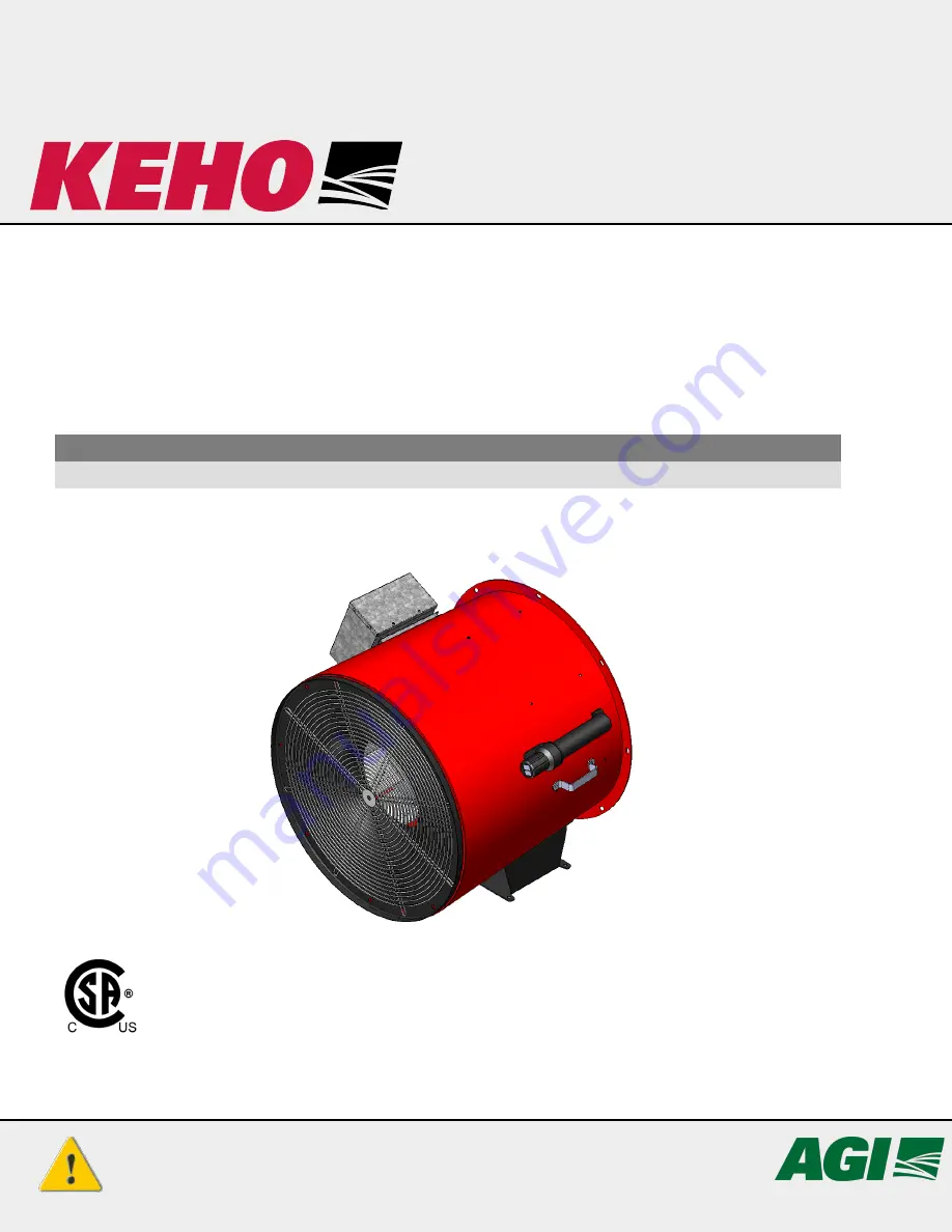 AGI Keho ATT-803 Series Скачать руководство пользователя страница 1