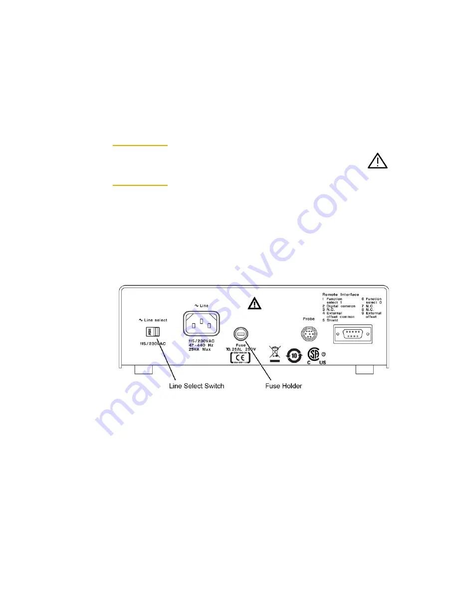 Agilent Technologies 1142A User Manual Download Page 6