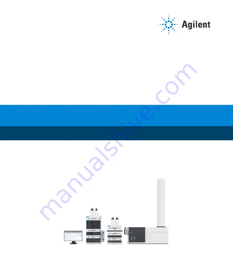 Agilent Technologies 1290 Infinity II 2D-LC Solution Скачать руководство пользователя страница 1