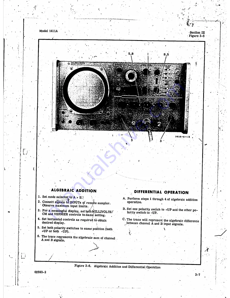 Agilent Technologies 1411A Operating And Service Manual Download Page 20