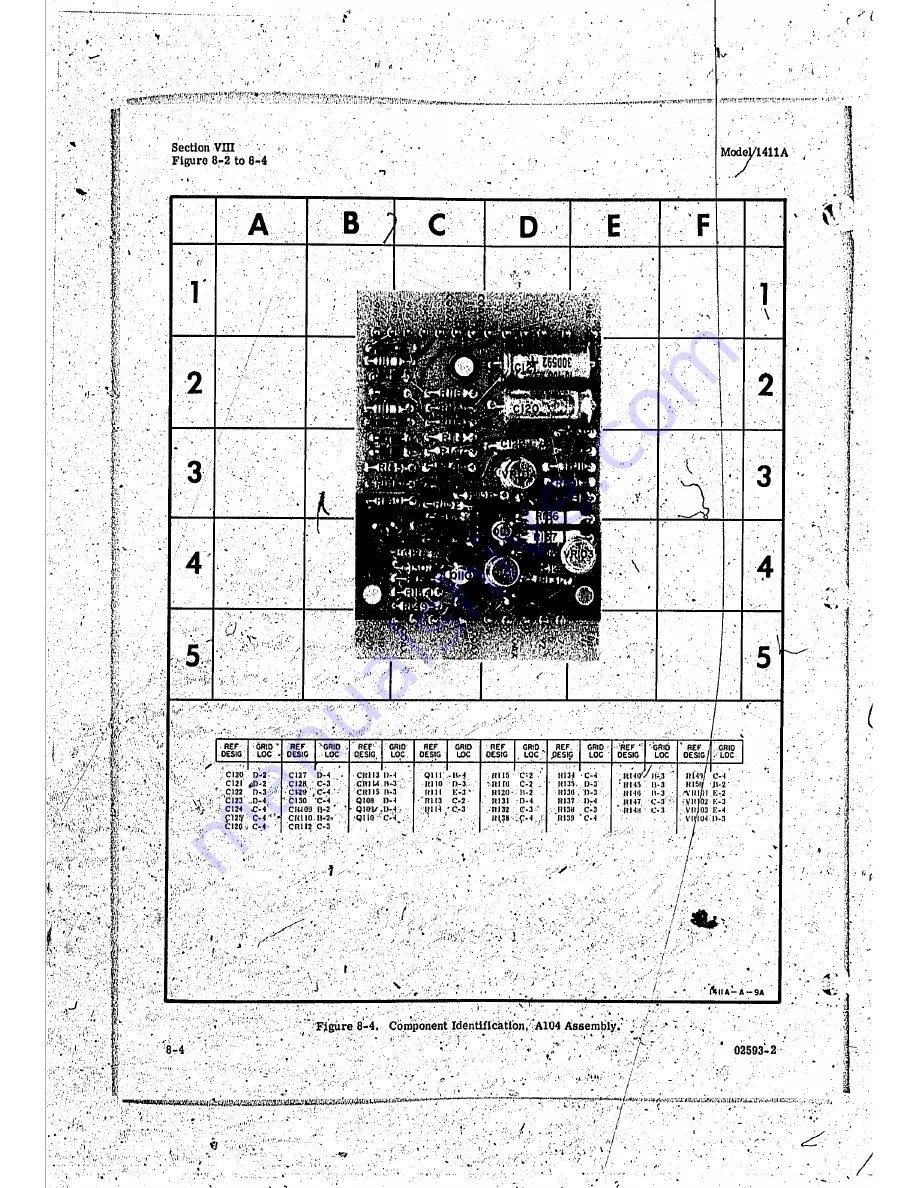 Agilent Technologies 1411A Operating And Service Manual Download Page 48