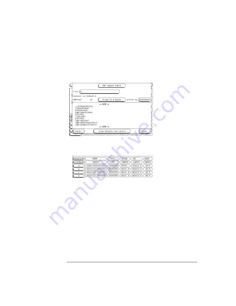 Agilent Technologies 1670E Series User Manual Download Page 606