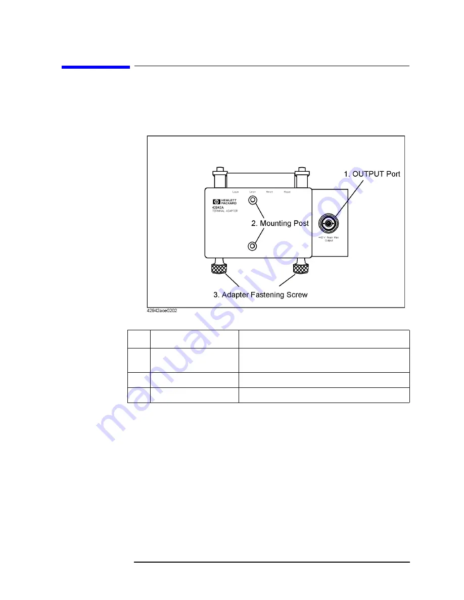 Agilent Technologies 42942A Скачать руководство пользователя страница 17