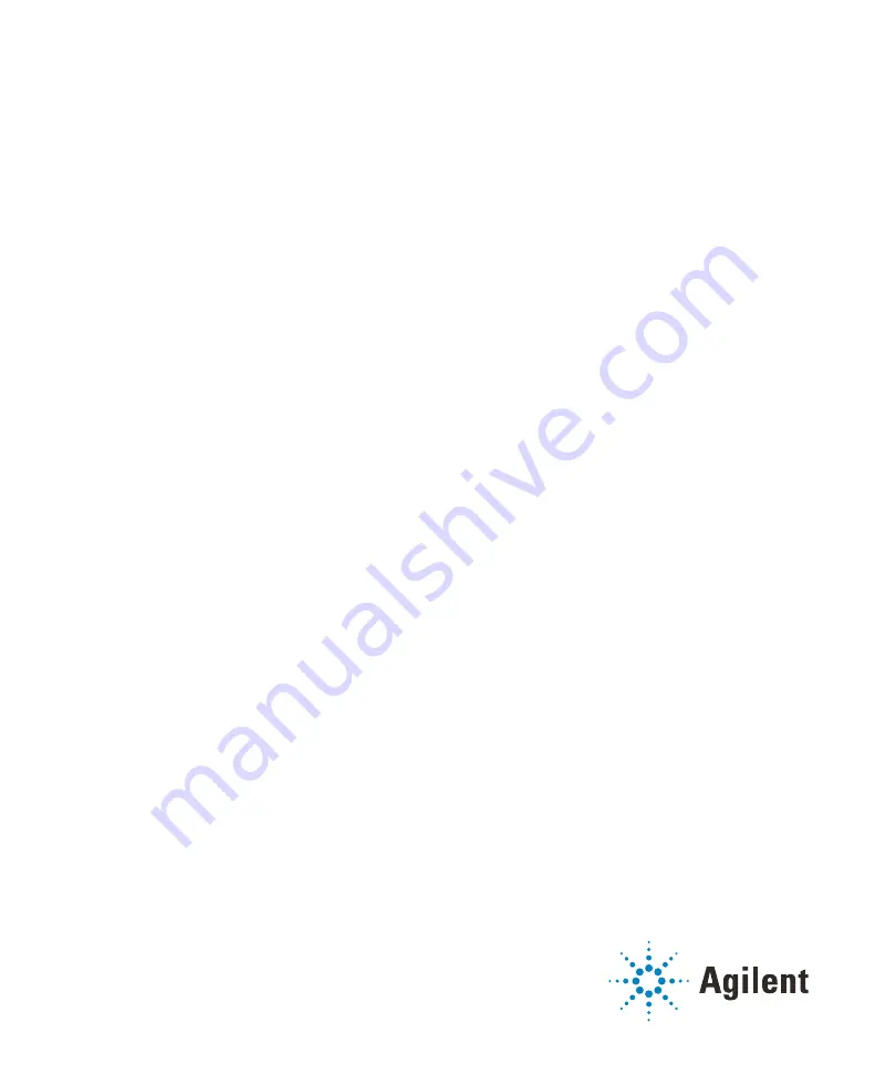 Agilent Technologies 5975 Series Operating Manual Download Page 164