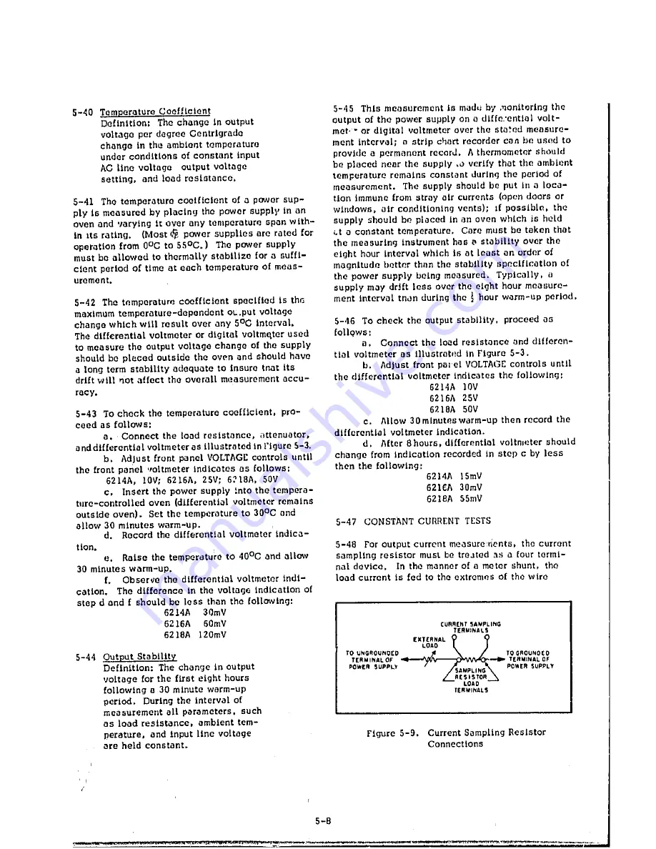 Agilent Technologies 6214A Service Manual Download Page 21