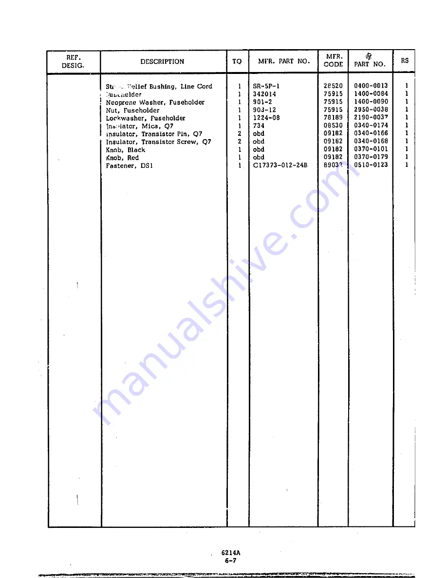 Agilent Technologies 6214A Service Manual Download Page 35