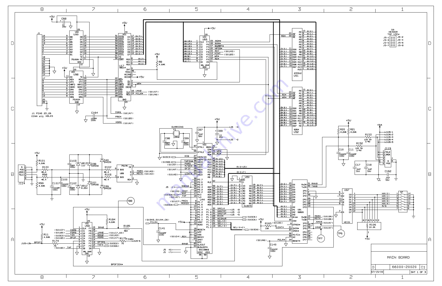 Agilent Technologies 66000A Service Manual Download Page 44