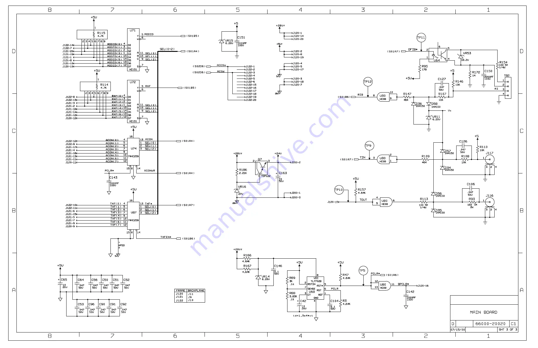 Agilent Technologies 66000A Service Manual Download Page 46