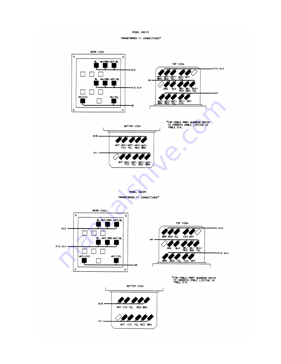 Agilent Technologies 6621A Service Manual Download Page 128