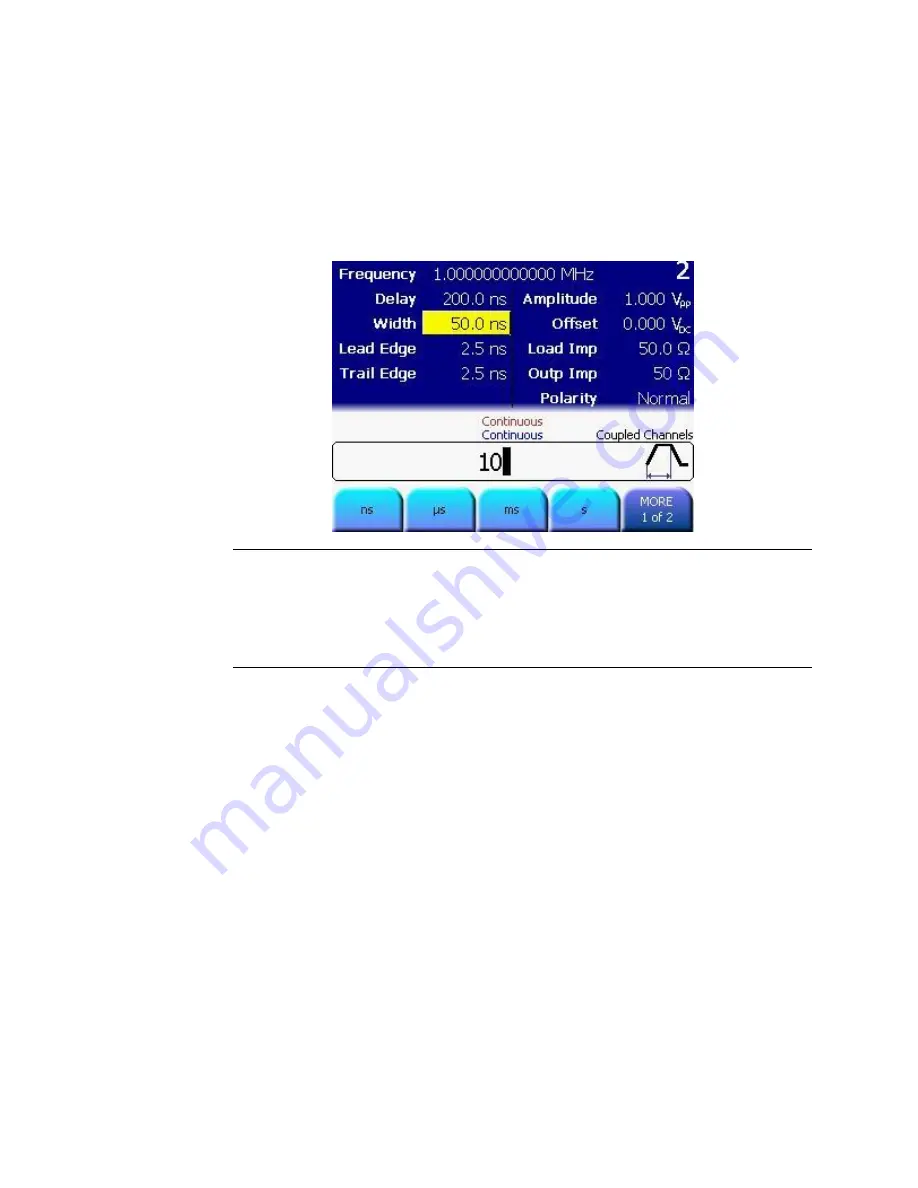 Agilent Technologies 81150A Getting Started Manual Download Page 89