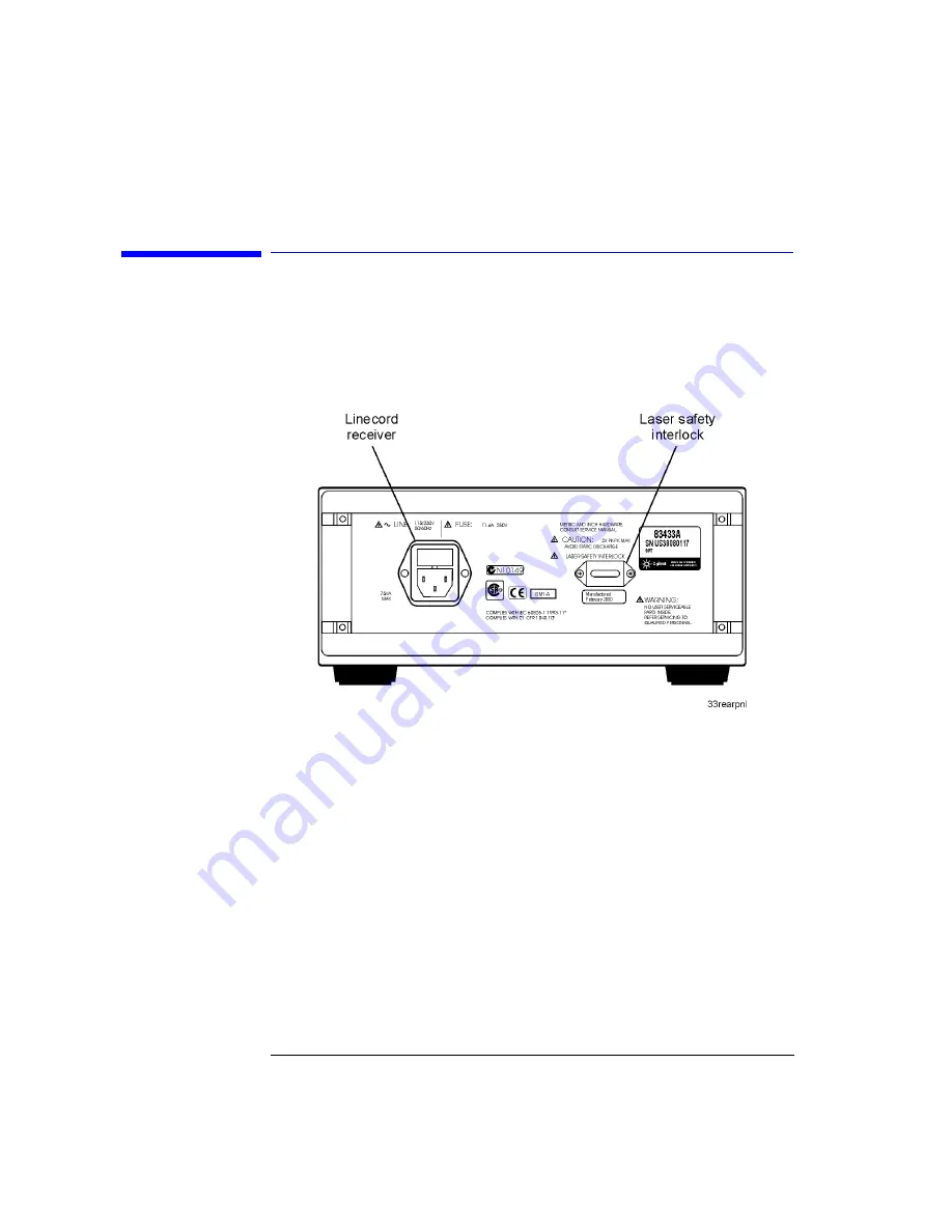 Agilent Technologies 83433A Скачать руководство пользователя страница 23