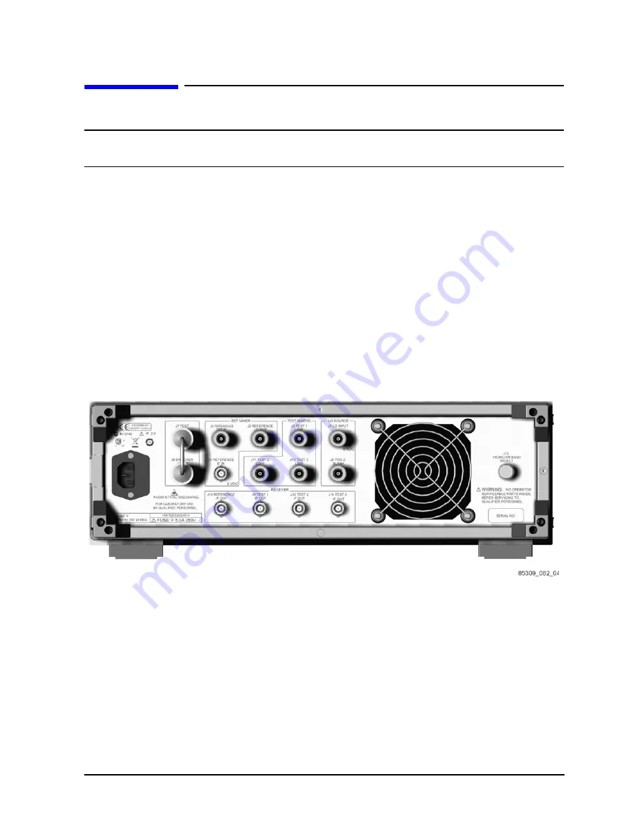 Agilent Technologies 85309B Manual Download Page 25