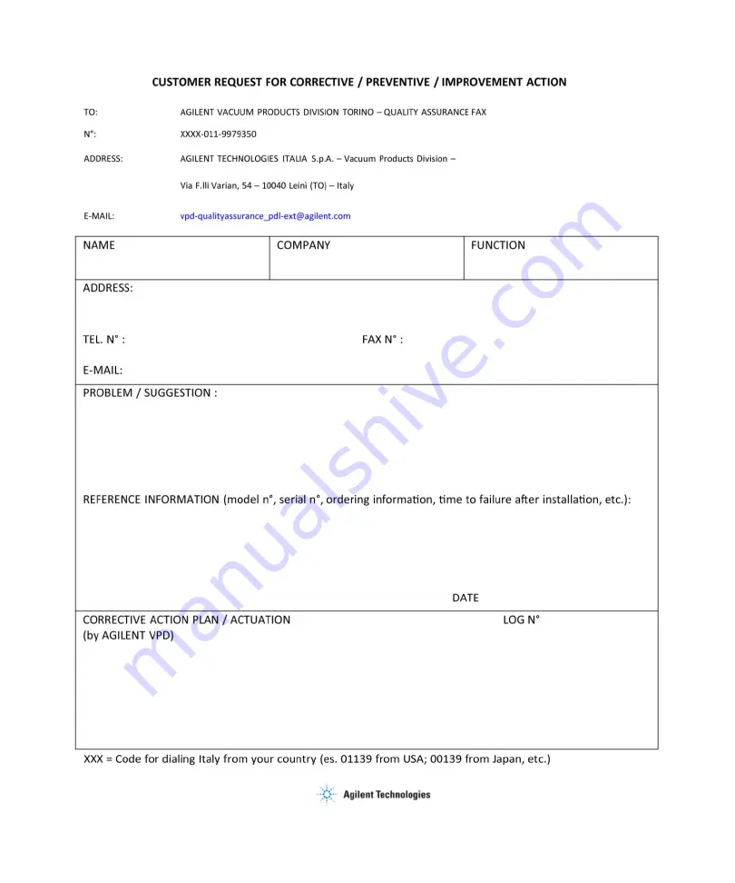 Agilent Technologies 9191610 User Manual Download Page 94