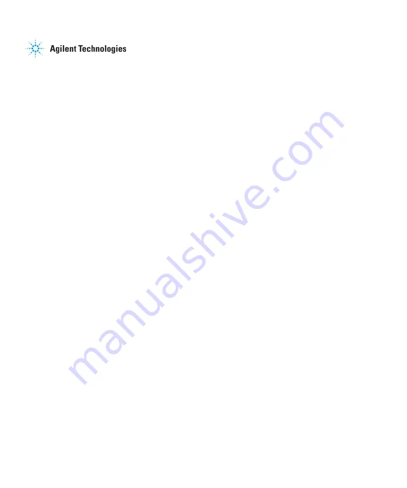 Agilent Technologies 9499225 User Manual Download Page 102