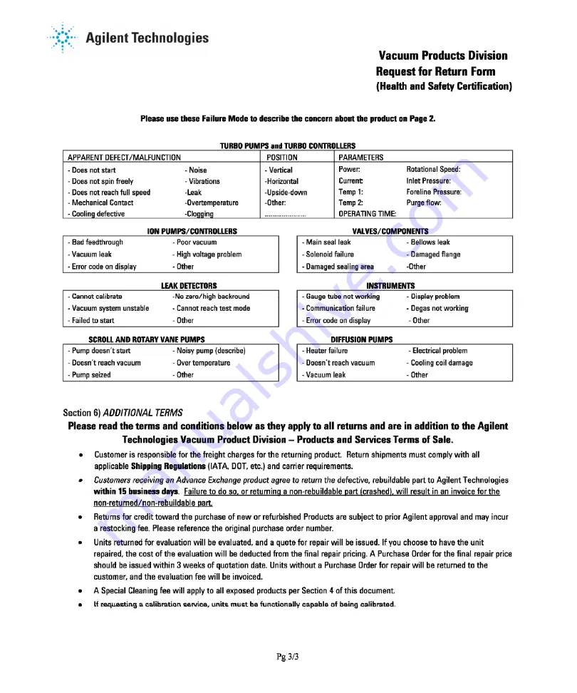 Agilent Technologies 969-6500 User Manual Download Page 305