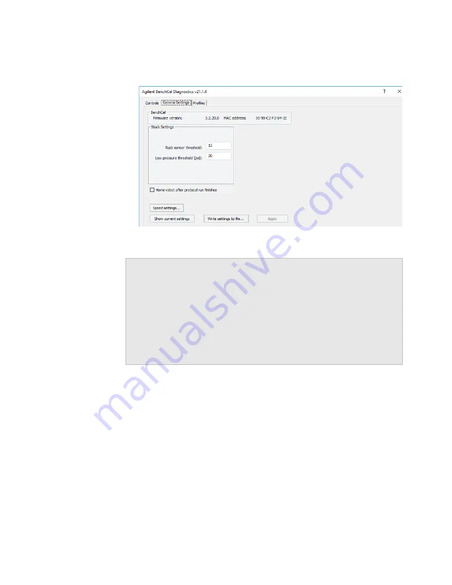 Agilent Technologies BenchCel User Manual Download Page 44