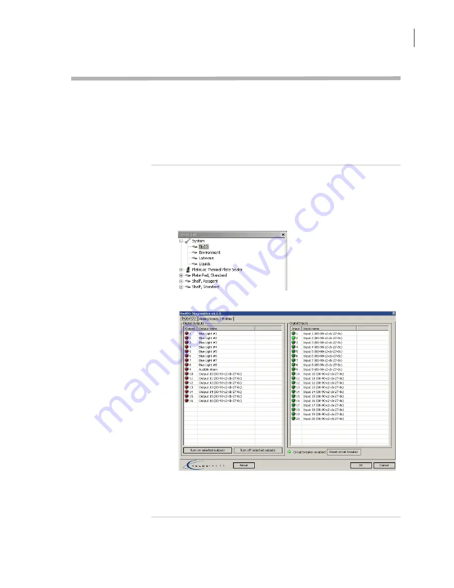 Agilent Technologies BioCel 1200 User Manual Download Page 77