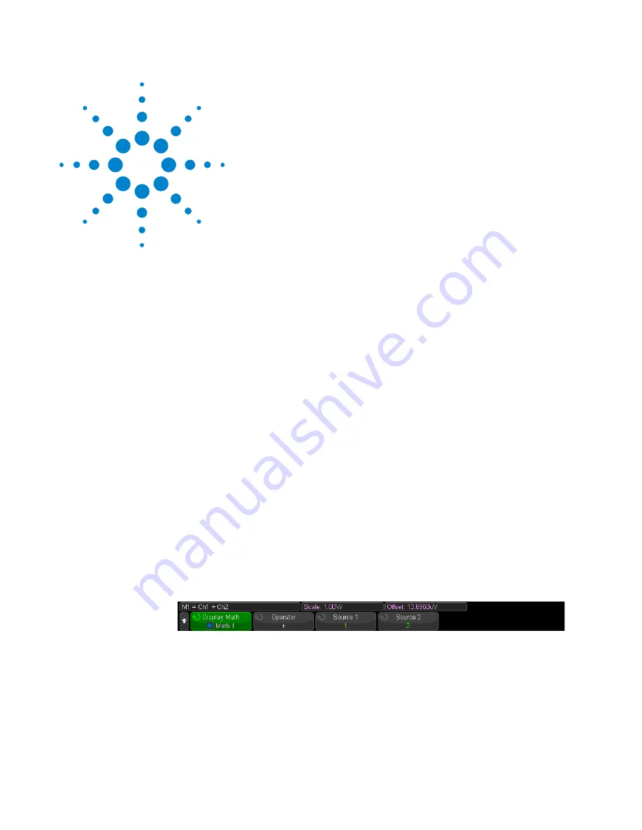 Agilent Technologies DSO-X 4022A Скачать руководство пользователя страница 89